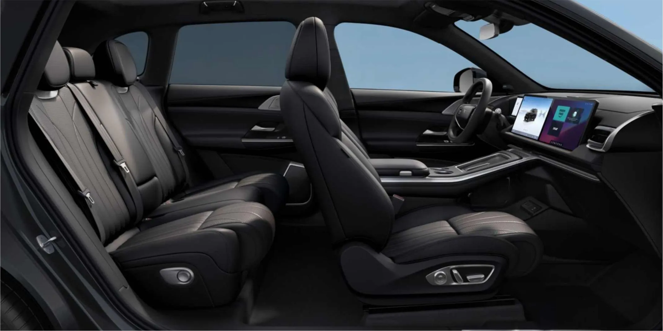 XPENG G9 Cabin Dark