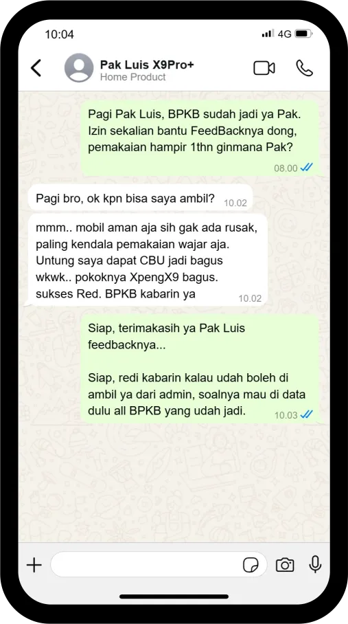 Customer testimonial 1